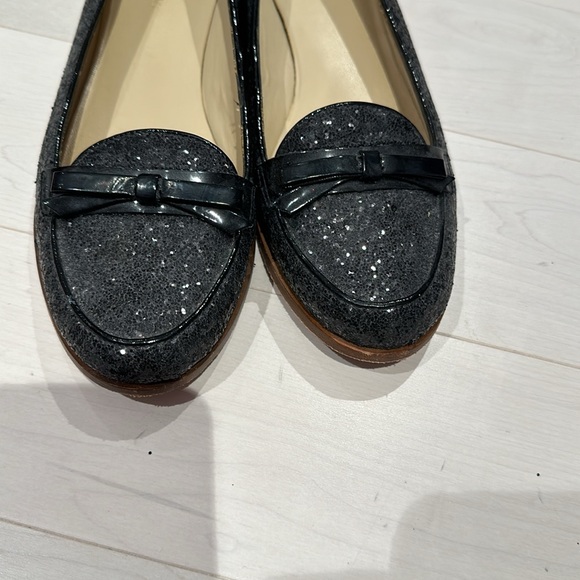 Kate Spade Cora loafer - black glitter - size 8 - Picture 8 of 11